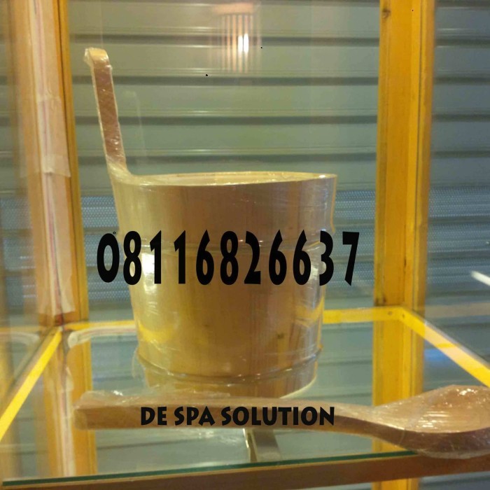 ember kayu / ember sauna