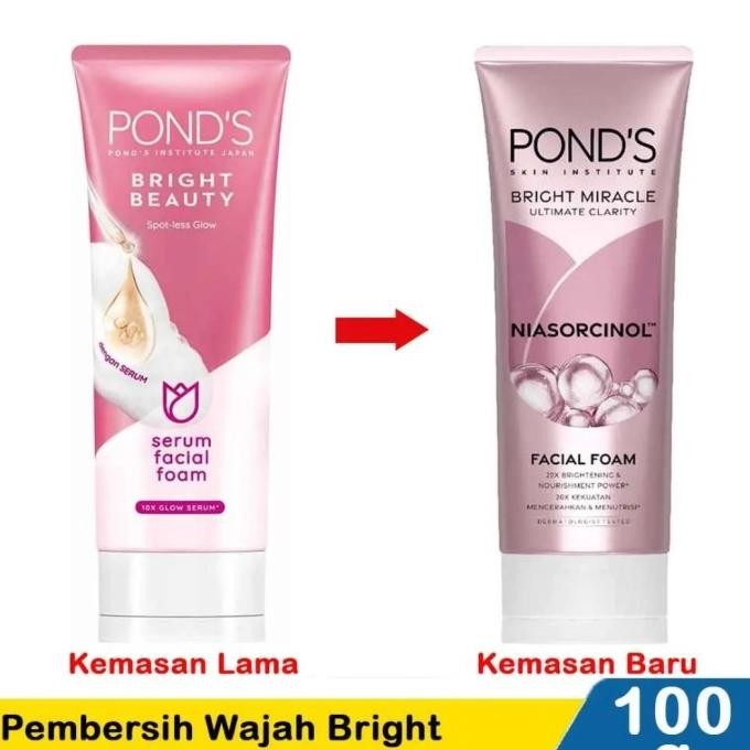 

TERSEDIA PONDS FACIAL FOAM SABUN MUKA PEMBERSIH WAJAH 100 GRAM
