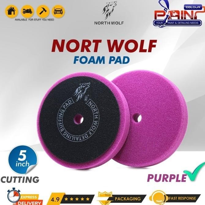 

TERSEDIA NORTH WOLF FOAM PAD 5 INCH CONVEX PURPLE - CUTTING BUSA POLES