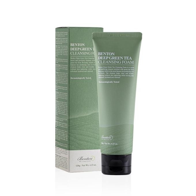 

TERSEDIA BENTON DEEP GREEN TEA CLEANSING FOAM 120G