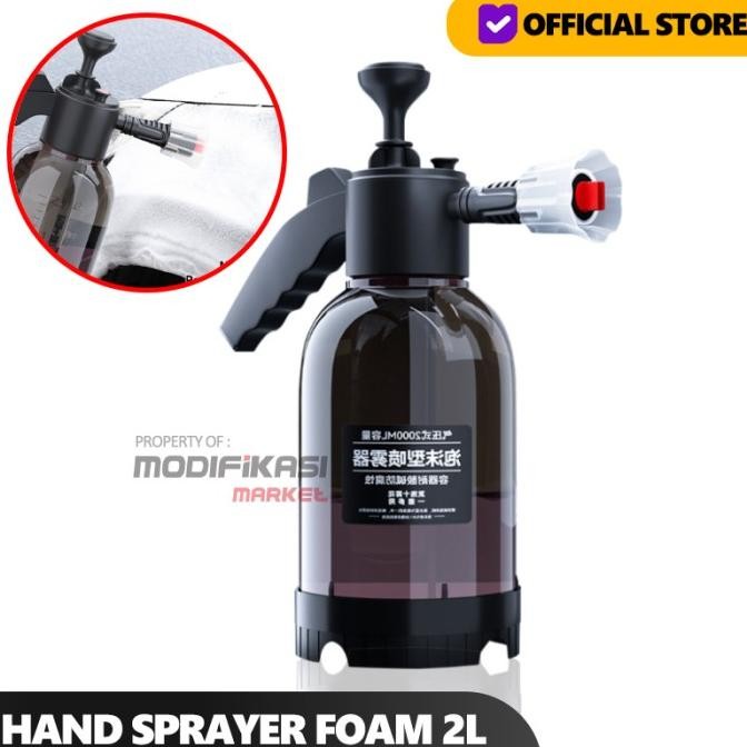 

TERSEDIA HAND SNOW FOAM WASH SPRAYER 2L ALAT CUCI MOTOR MOBIL SABUN SPRAY FOAM