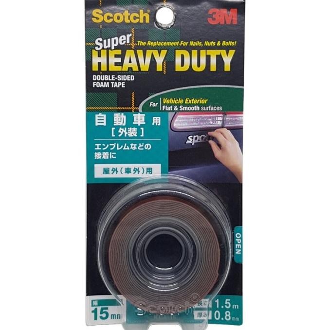 

TERSEDIA DOUBLE TAPE BUSA 2 SISI DOUBLE SIDED FOAM TAPE SCOTCH 3M SUPER HEAVY DUTY KCA-15 EXTERIOR MOBIL