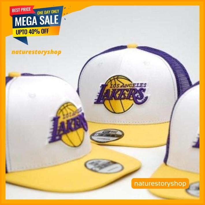 TOPI SNAPBACK LAKERS ORIGINAL IMPORT/ LAKERS CAP ORIGINAL IMPORT/HAT PRODUK TERBAIK 