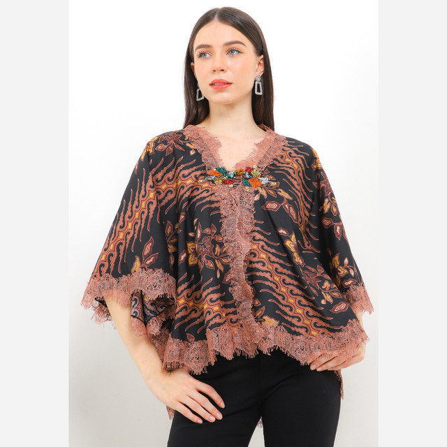 LUIRE by Raden Sirait Kebaya Reling Batik Wanita