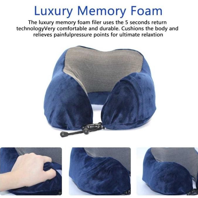 

TERSEDIA SEREQI BANTAL LEHER MEMORY FOAM SANDARAN BUSA EMPUK TRAVEL MOBIL