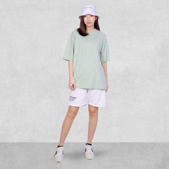 

TERSEDIA FOAM GREEN OVERSIZED TSHIRT 30S PREMIUM