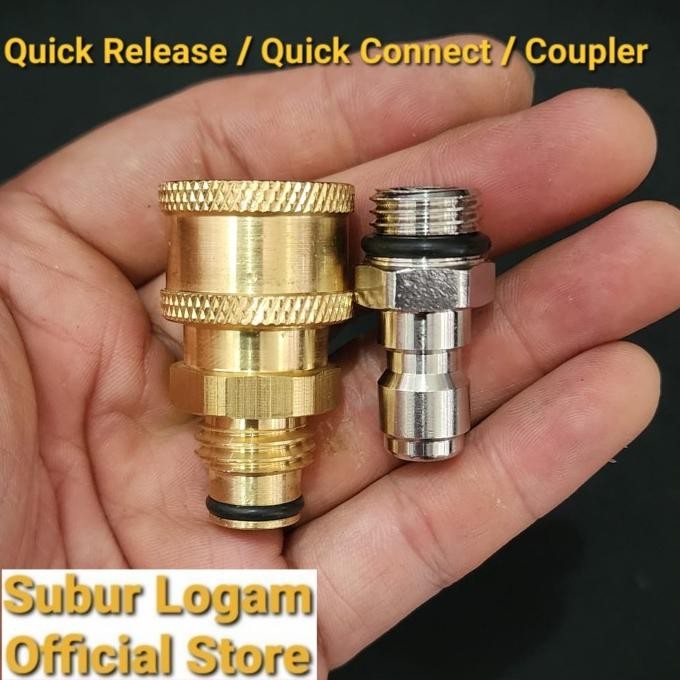 

TERSEDIA QUICK RELEASE COUPLER UNTUK SUPERJET 100S KE FOAM LANCE HL H&L