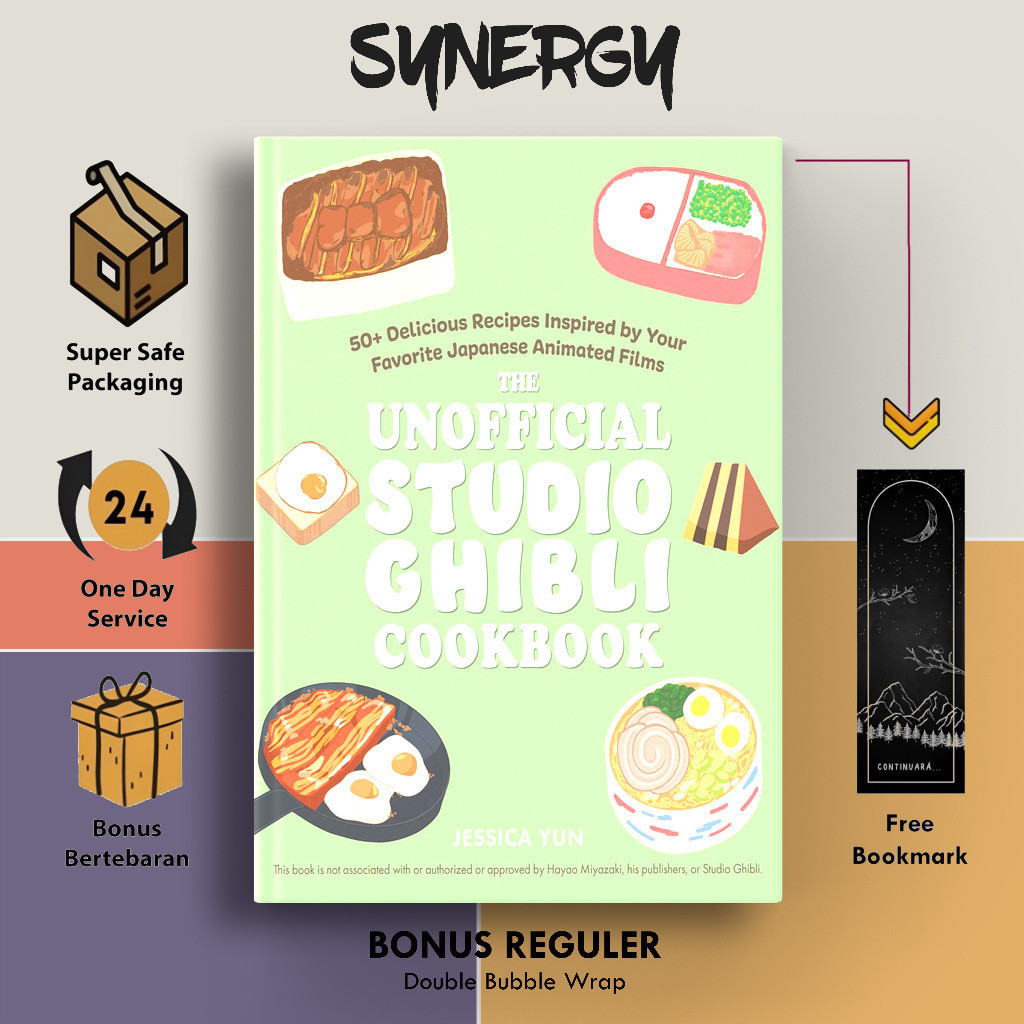 The Unofficial Studio Ghibli Cookbook by Jessica Yun (English)
