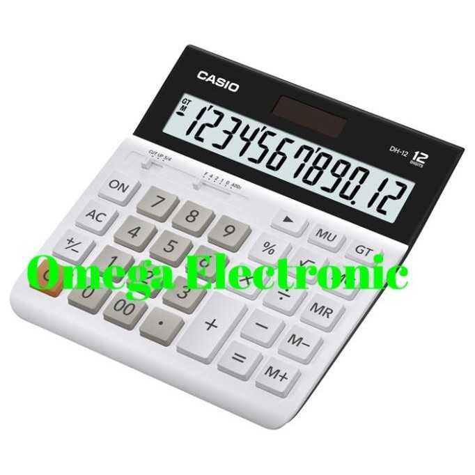 

Casio DH 12 - Calculator Desktop Kalkulator Meja Kantor Office DH-12