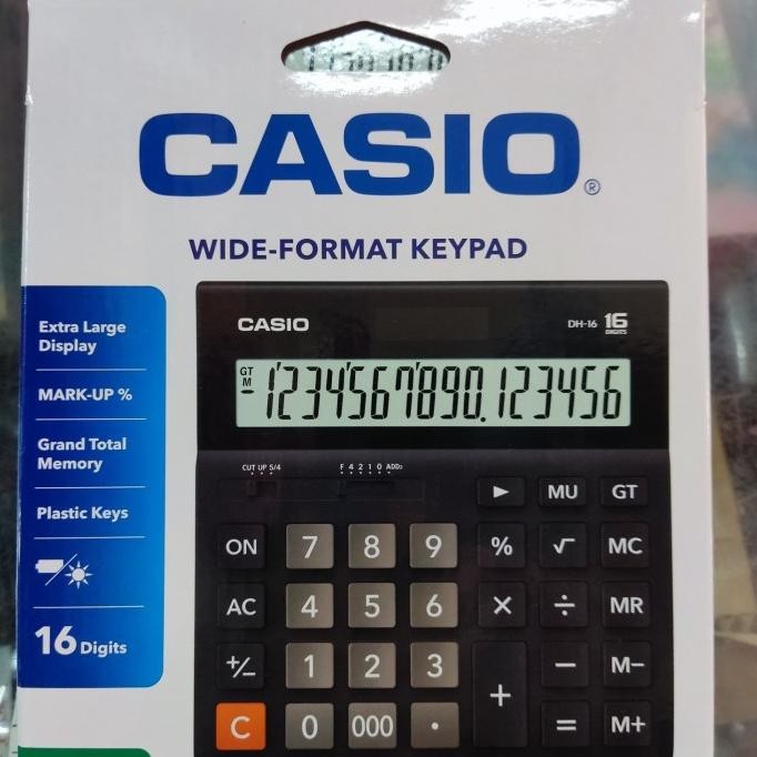 

Kalkulator CASIO DH-20-BK (12 Digit) 100% ORIGINAL GUARANTEED