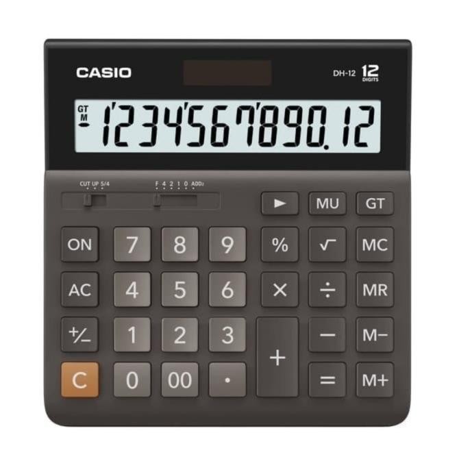 

BEBAS ONGKIR - Casio DH-20 / Kalkulator Meja / Calculator Desktop DH20