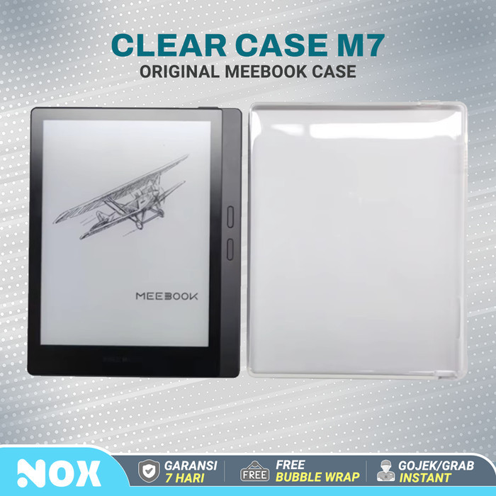 TERBARU Clear case bening Meebook M7 Original