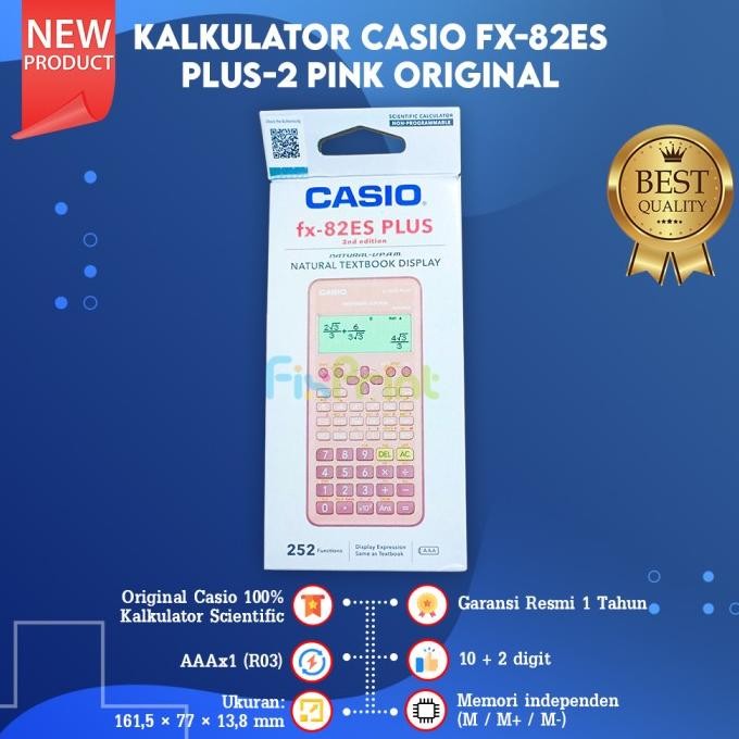 

NEW Kalkulator Casio fx 82ES PLUS-2 Calculator Scientific New Original