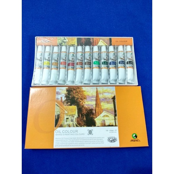 

Terlaris Cat Minyak Oil Maries 12 Warna New