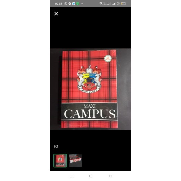 

Terlaris Buku Boxy Campus Aa Maxy Campus 36 / Pak Isi 10 New