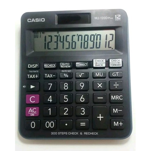 

Terlaris Kalkulator Calculator Casio Meja Mj-120D Plus Mj12D Plus Original Garansi Resmi New