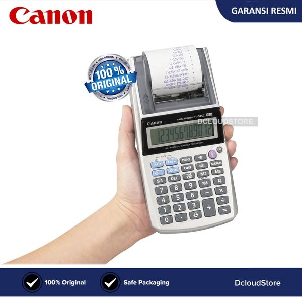 

Terlaris Kalkulator Printer Canon P1 Dtsc Original Printing Struk Kasir Calculator New