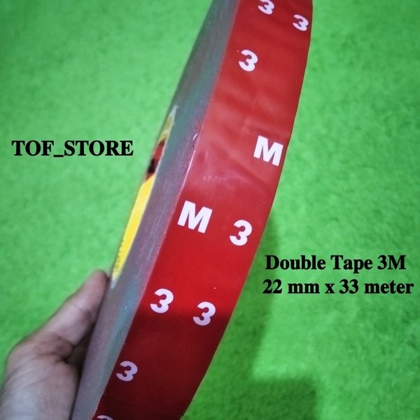 

Terlaris Double Tape 3M 22 Mm X 33 Meter New