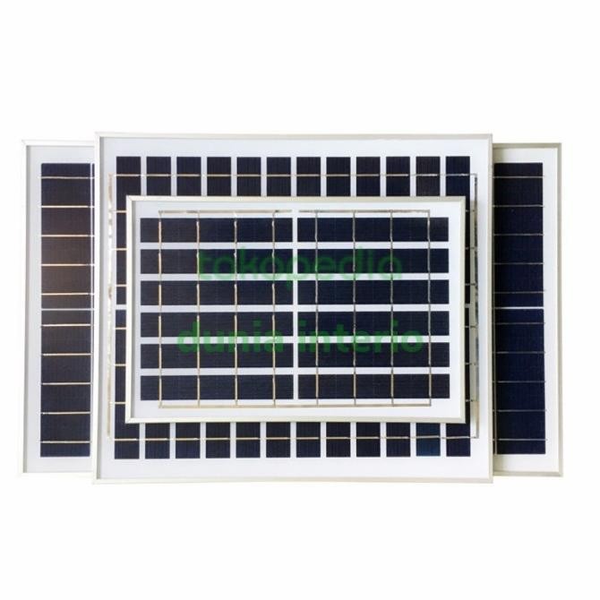 panel solar panel surya 10wp 6v papan solar cell
