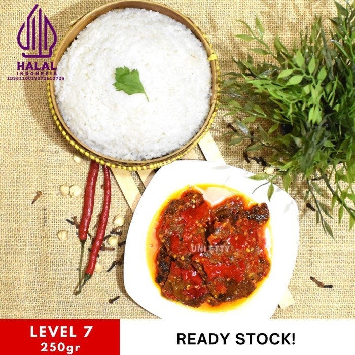 

Dendeng Balado Batokok (Cabe Merah) PEDAS LEVEL 7 SPECIAL