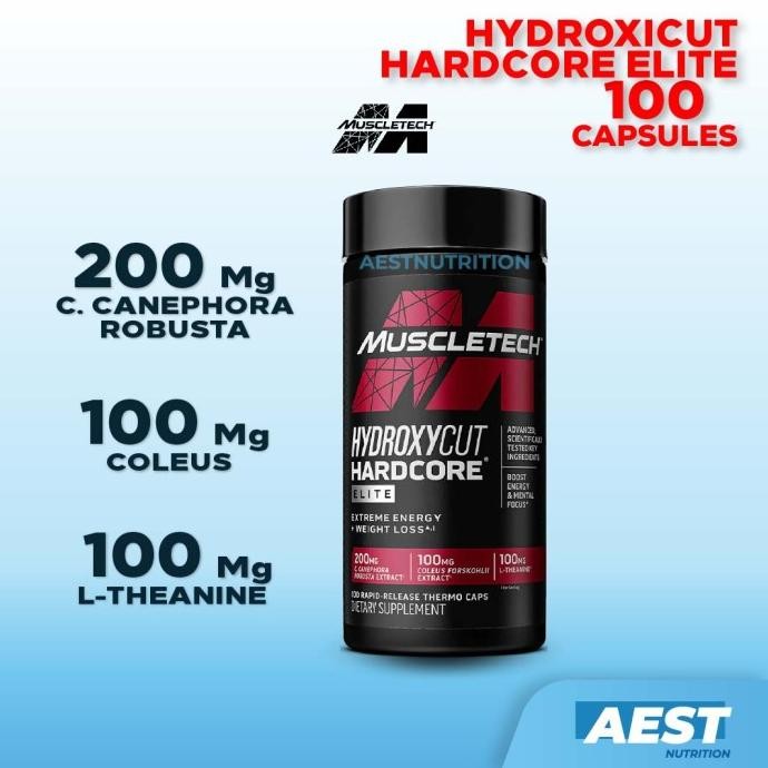 MUSCLETECH HYDROXYCUT 100 CAPSUL FAT BURNER ORIGINAL DAN TERPERCAYA