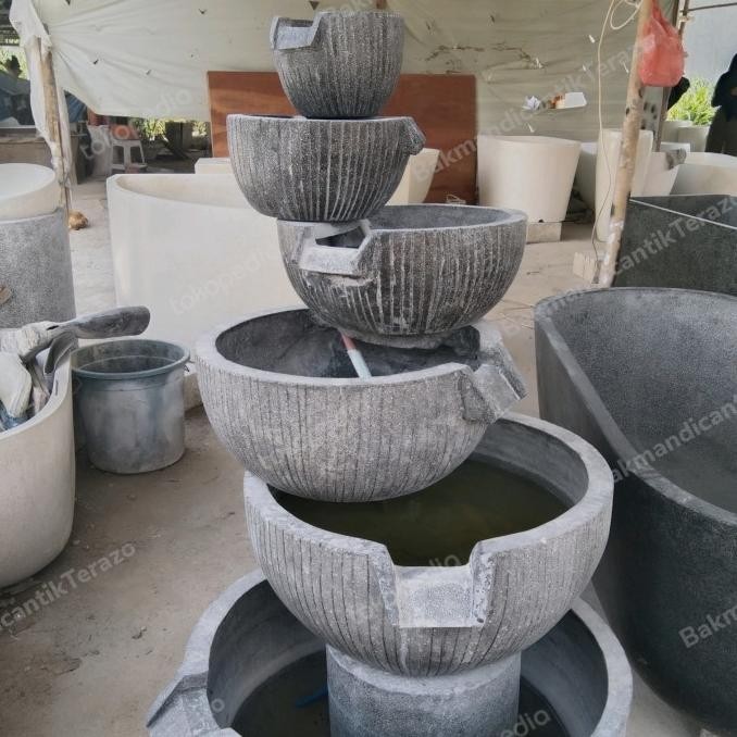 Terjangkau Air Mancur Taman /Air Mancur Hiasan Taman Mangkok Susun