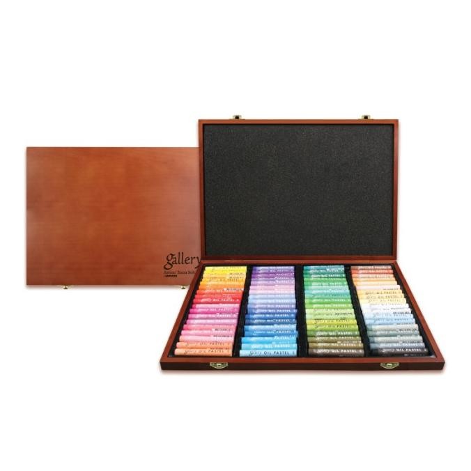 

Mungyo - Artist Soft Oil Pastel/Crayon Minyak 72 PCS Wooden Box