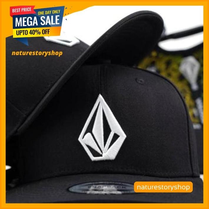 TOPI SNAPBACK VOLCOM / VOLCOM CAP ORIGINAL IMPORT / HAT FREE ONGKIR 