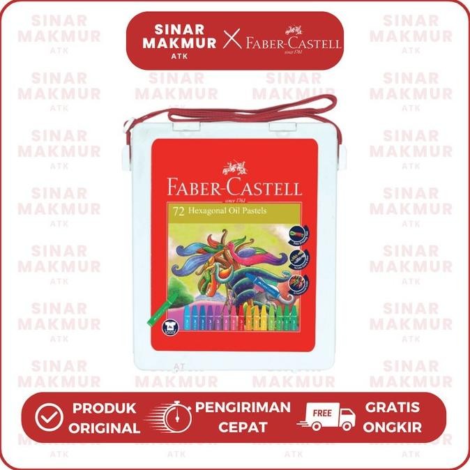 

Hexagonal Crayon/Oil Pastel 72 Warna Faber Castell (Set)