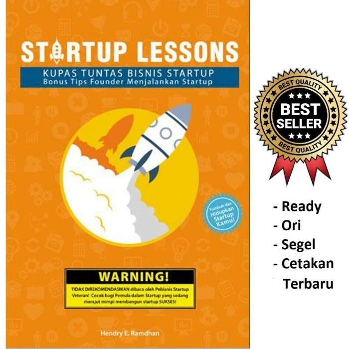 

PROMO! Buku Startup Lessons : Kupas Tuntas Bisnis Startup Bonus Tips Founder