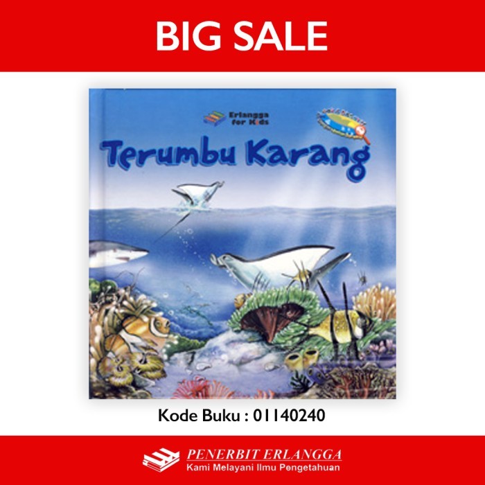 

PROMO! Buku Pengetahuan Sains Anak Look And Discover Terumbu Karang Erlangga