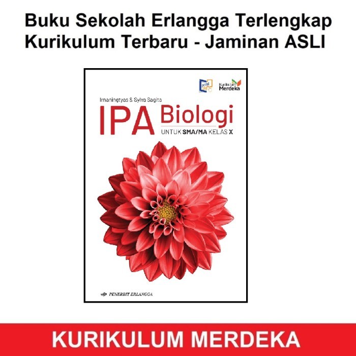 

Buku IPA Biologi SMA 10 11 12 Kurikulum Merdeka Erlangga