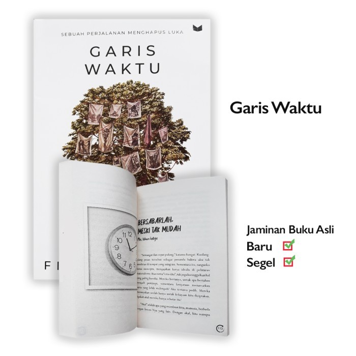 

TERBARU! Buku Garis Waktu Sebuah Perjalanan Menghapus Luka Oleh Fiersa Besari