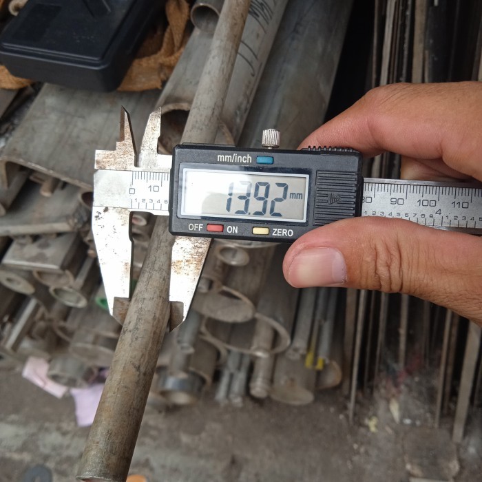 TERBARU pipa stainless 304 od 14mm x2mmx1000mm semles