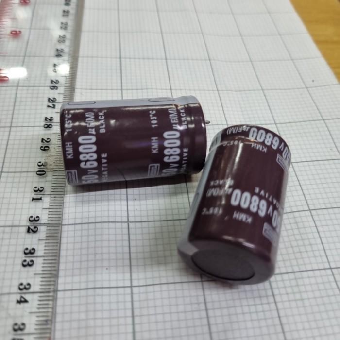 elco capacitor 6800uf-50v elko 6800-50v elco6800-50v elco 6800-50v  elco 6800-50volt Import Premium