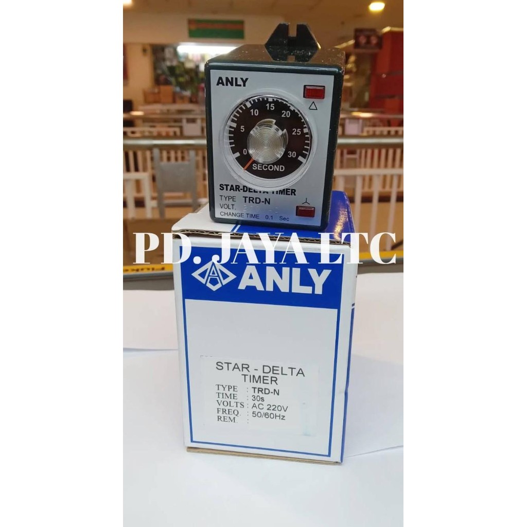 Anly Star Delta Timer 30S 220V/380V TRD-N Import Premium