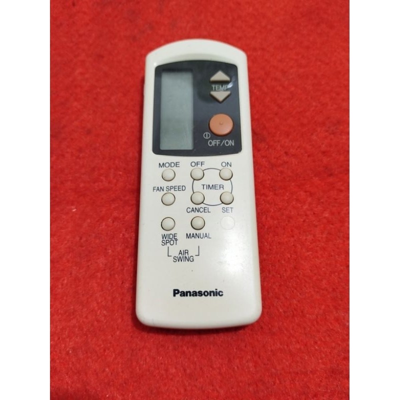 REMOT AC PANASONIC TYPE A75C2344-1 ORIGINAL ASLI
