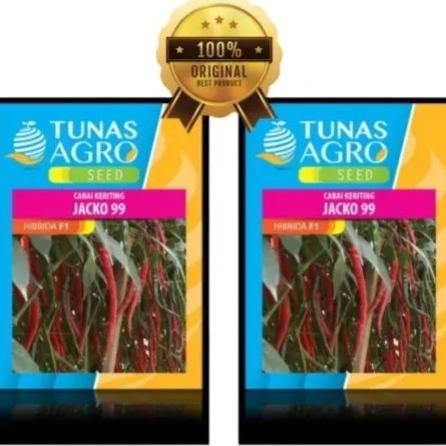 Jacko 99 10 Gr Benih Cabai Keriting Hibrida F1 Jacko 99 Tunas Agro 10
