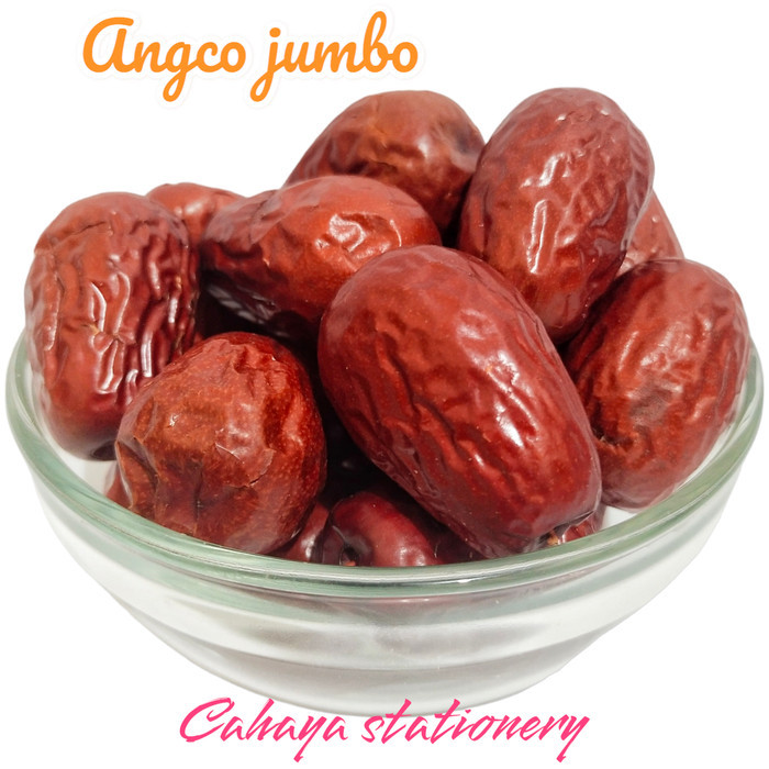 

Bisa Grab ! kurma merah jumbo / angco jumbo / ang co / Hong Zao / angco China 500g