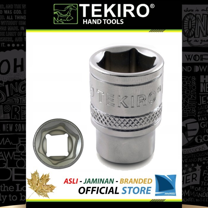 Populer Kunci Sok 46 Mm Stang 3/4" Inch Mata 6 Pt - Socket Sock Tekiro