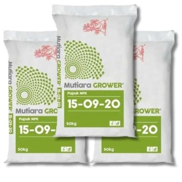 Pupuk NPK Mutiara Grower 50Kg Produk Original Pabrik