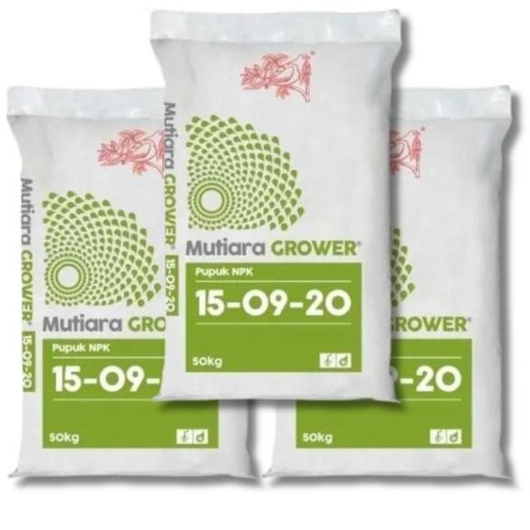 Pupuk NPK Mutiara Grower 50Kg Produk Original Pabrik
