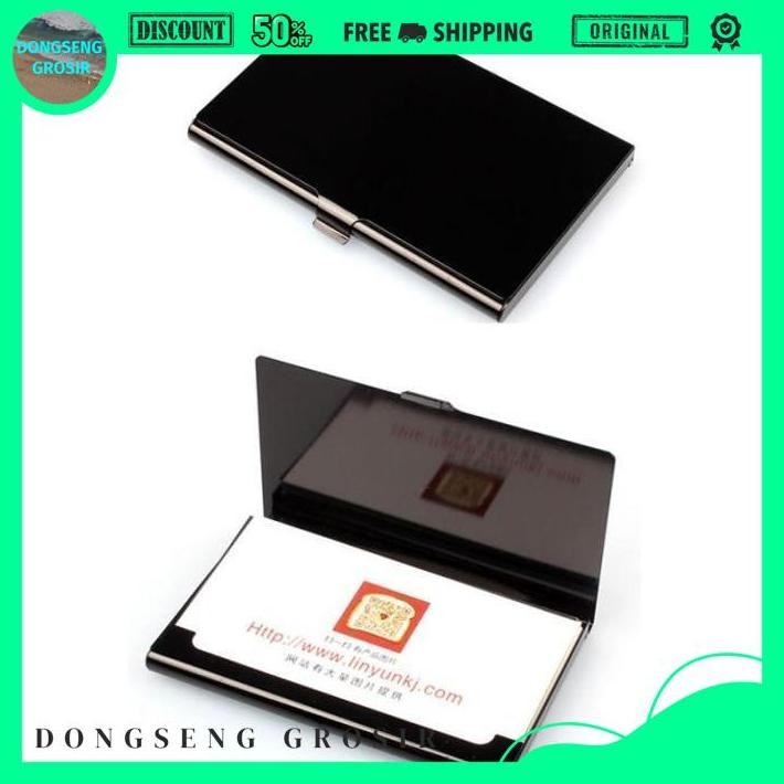 

KOTAK KHUSUS SIMPAN KARTU NAMA ALUMINIUM DONSENG GROSIR BEST PRODUK !!