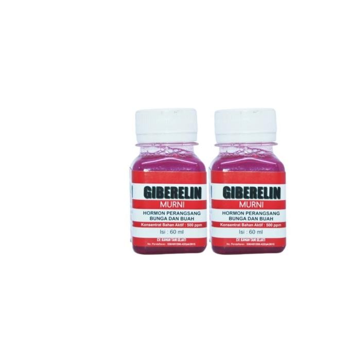 Giberelin Ga3 Murni 60 Ml - Hormon Zpt Tanaman Bunga & Buah Produk