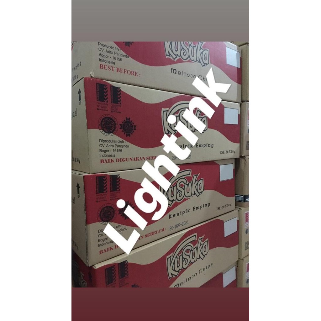 

READY STOCK 1DUS EMPING KUSUKA 20X50GRAM !!!!!