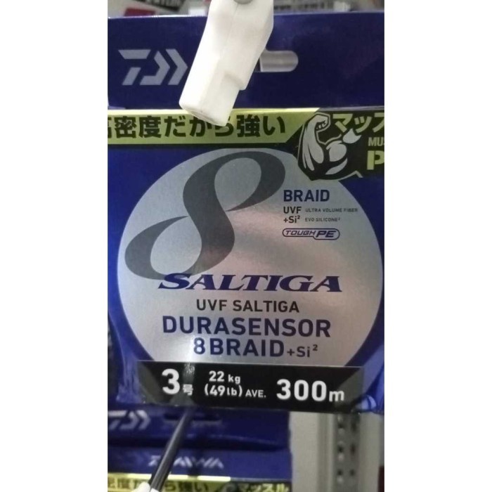 Senar Pe Daiwa Saltiga Uvf Durasensor X8+Si2 300M Resmi Se01