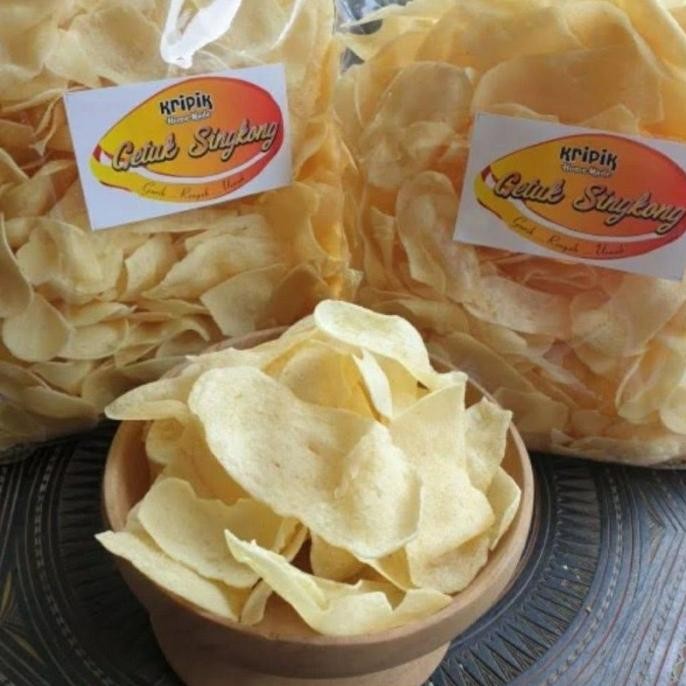 

NEW PRODUK KERIPIK GETUK SINGKONG CRISPY 1 KG (RENYAH ENAK GURIH) ASIN / PEDAS / !!!!!
