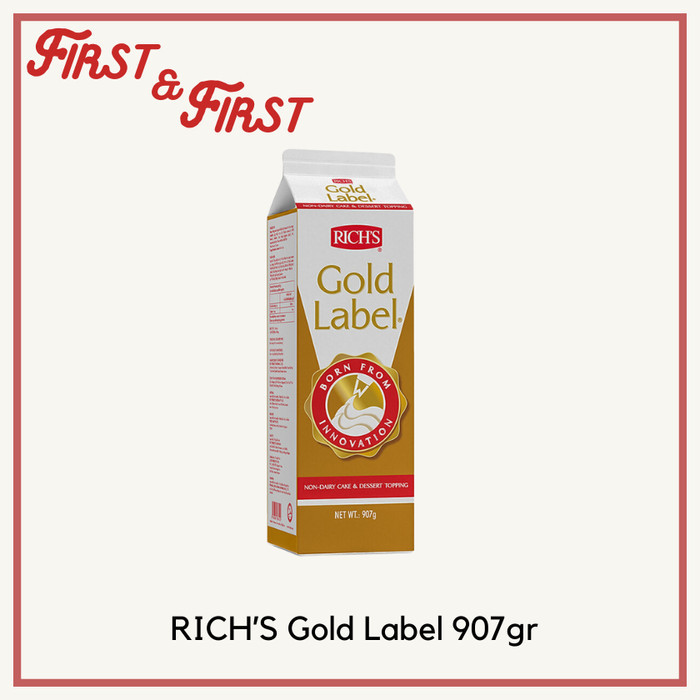 

SPECIAL Rich Gold Label Whipping Cream 907 gram Kode 203