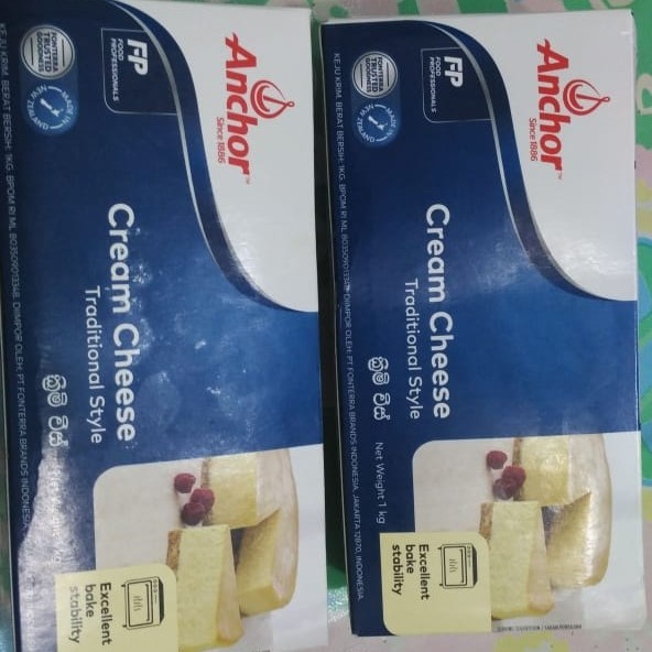

TERPERCAYA Cream cheese Anchor 1 kg Kode 326