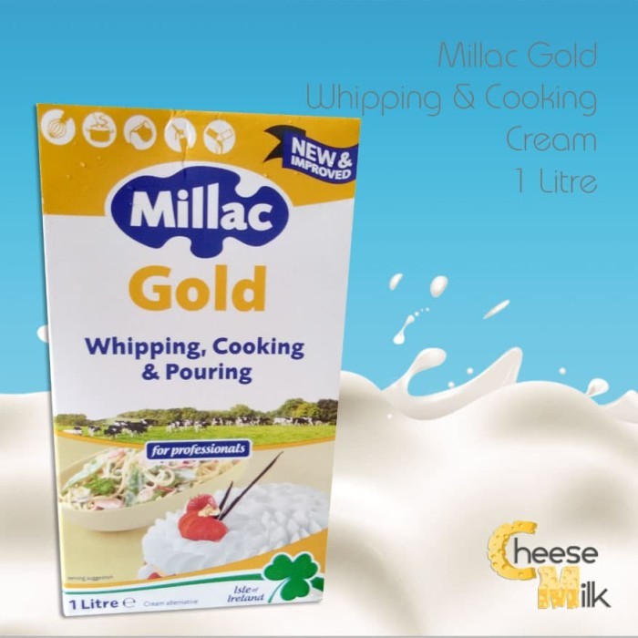 

NEW MURAH Millac Gold Cooking & Whipping Cream 1 Liter Kode 338